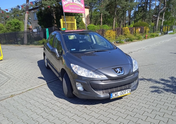 Peugeot 308 cena 14900 przebieg: 240987, rok produkcji 2009 z Gliwice małe 277